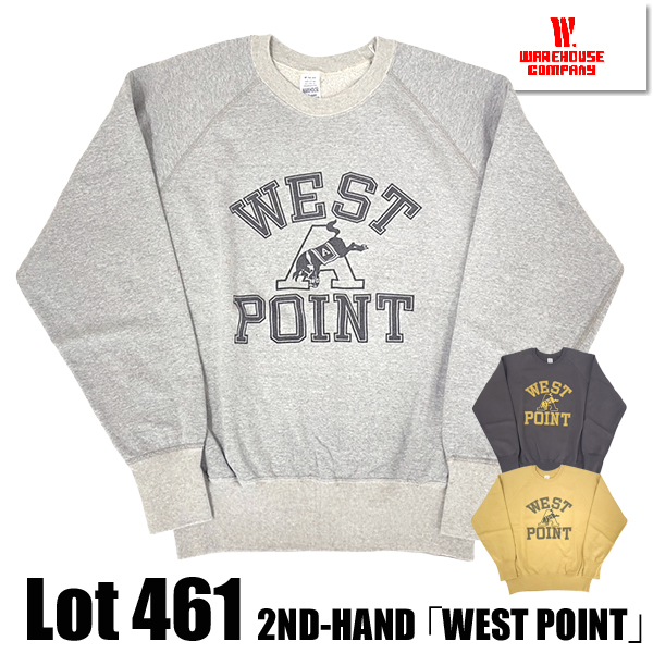 WAREHOUSE（ウエアハウス） スウェット Lot 461 WEST POINT セコハン