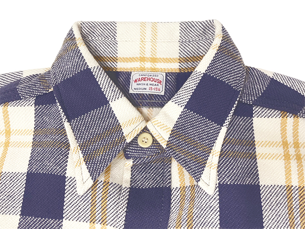 WAREHOUSE（ウエアハウス） ネルシャツ Lot 3104 FLANNEL SHIRTS B柄