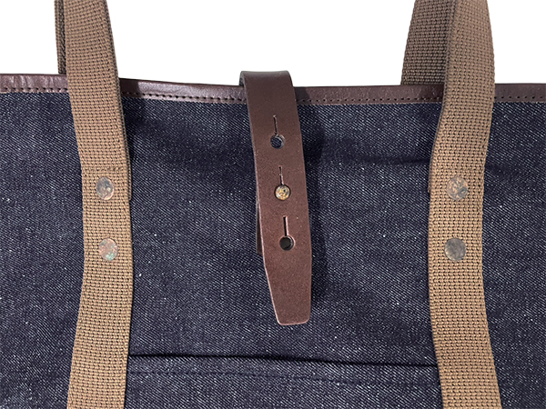 ウエアハウス　DUCK DIGGER 肩掛けカバン WAREHOUSE（ウエアハウス） デニム トートバッグ Lot 5212 DENIM TOTE