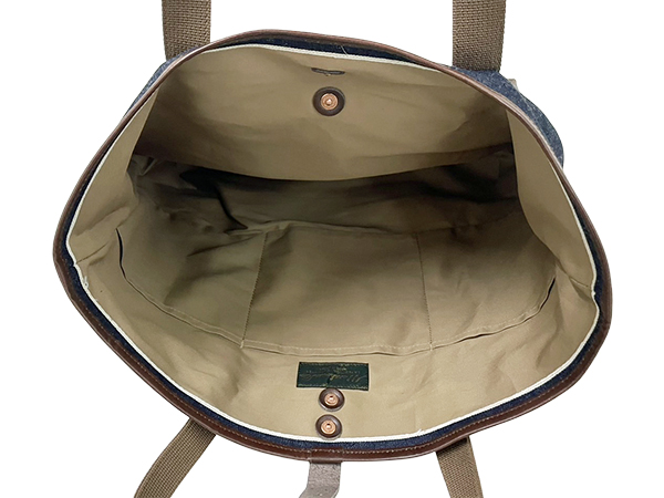 ウエアハウス　DUCK DIGGER 肩掛けカバン WAREHOUSE（ウエアハウス） デニム トートバッグ Lot 5212 DENIM TOTE