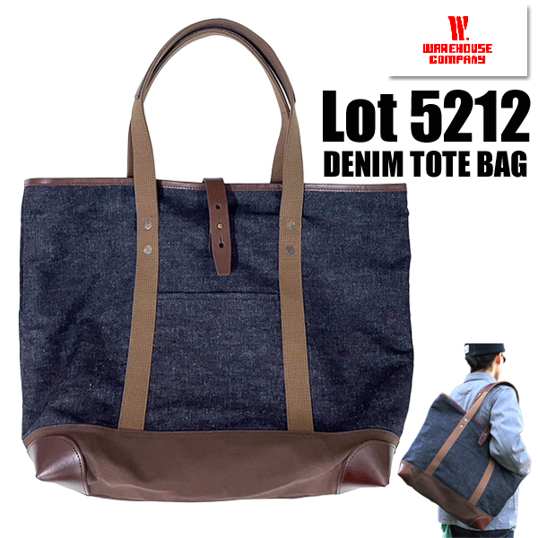 WAREHOUSE（ウエアハウス） デニム トートバッグ Lot 5212 DENIM TOTE