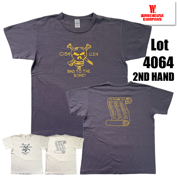 WAREHOUSE（ウエアハウス） WAREHOUSE Tシャツ Lot 4064 C-154