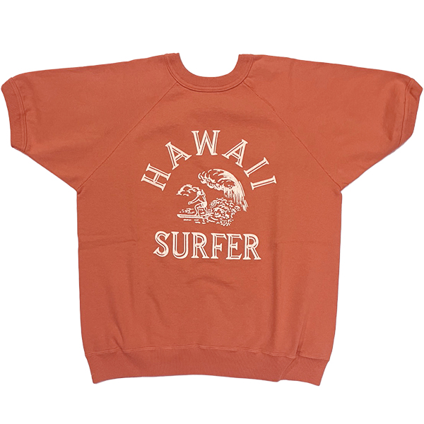 WAREHOUSE HAWAII SURFER 半袖スウェット Mサイズ WAREHOUSE（ウエアハウス） スウェット Lot 4104 HAWAII 半袖 SW
