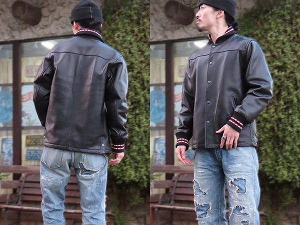 FLAVOR テーラード、マオカラー2 Wayレザージャケット 楽天市場】Y'2 LEATHER ワイツーレザー ファラオジャケット SB