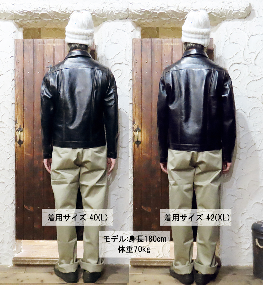 本革　フライトジャケット Y'2 LEATHER ワイツーレザー フライトジャケット IB-161 INDIGO