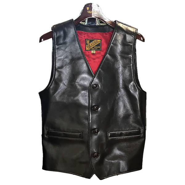 Y'2 LEATHER ワイツーレザー ワークベスト PV-02 レザー ベスト