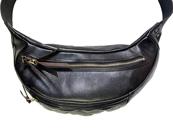 Y'2 LEATHER ワイツーレザー ウエストバッグ BG-09 ANILINE STEER