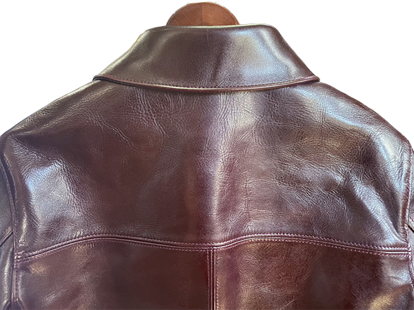 Y'2 LEATHER ワイツーレザー カーコート LSC-76-C CHERRY ANILINE