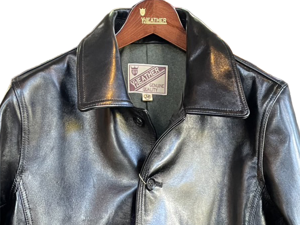 Y'2 LEATHER ワイツーレザー ショップコート LC-98 ANILINE HORSE SHOP