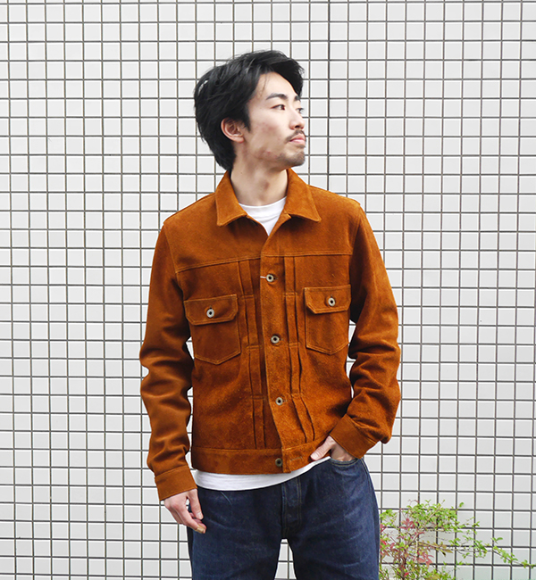 Y'2 LEATHER ワイツーレザー ジャケット TB-141 STEER SUEDE