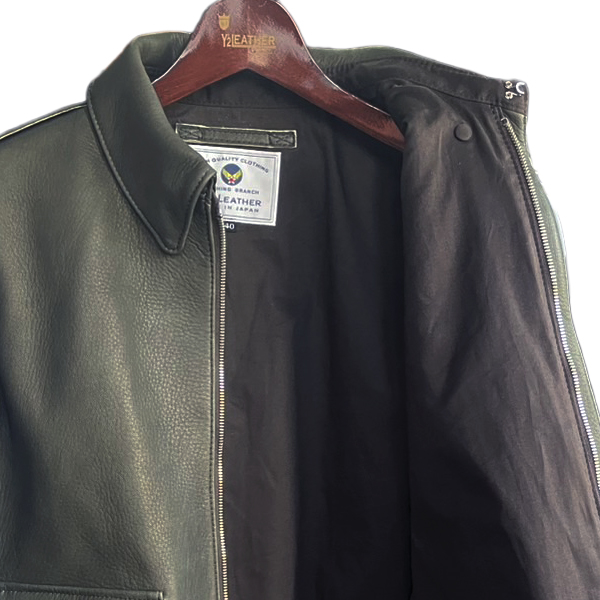 Y'2 LEATHER ワイツーレザー フライトジャケット Type A-2 OLIVE DEER
