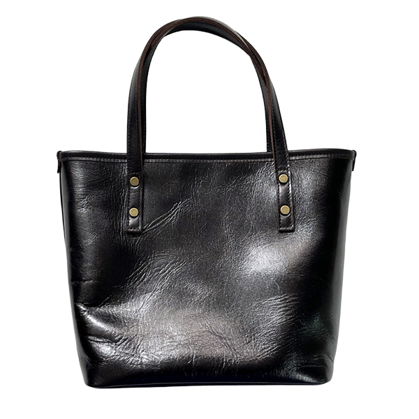 Y'2 LEATHER ワイツーレザー ミニ トートバッグ BG-17 ANILINE STEER