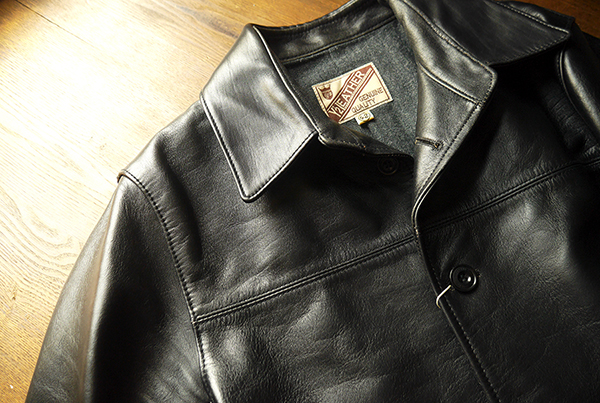 Y'2 LEATHER ワイツーレザー カーコート SHC-76 墨黒ホース ジャケット