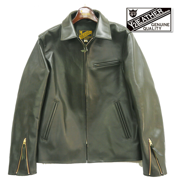 Y'2 LEATHER ワイツーレザー ライダースジャケット PR-64 SINGLE