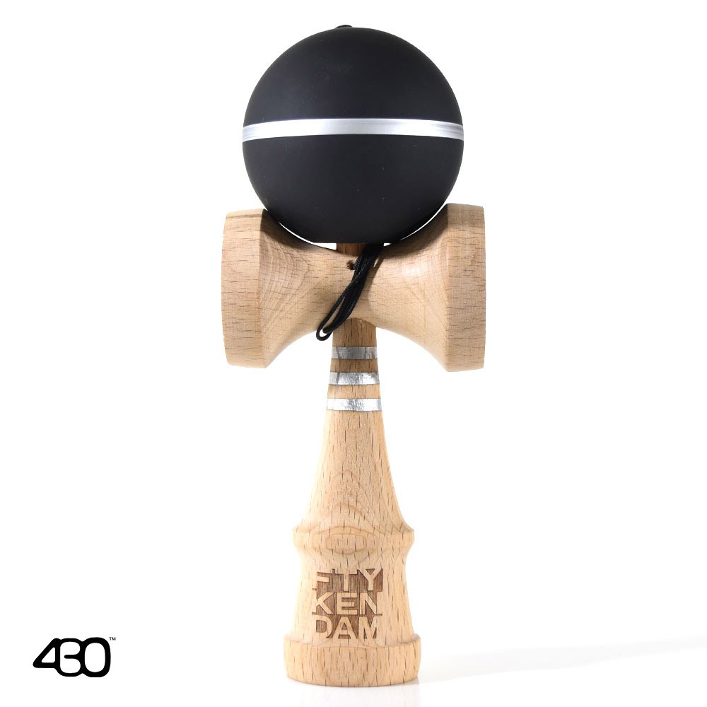 430 FTY KENDAMA けん玉 × LOOP コラボレーション けん玉 ブラック×シルバー リフレクターライン FTYKEN-004 メンズ