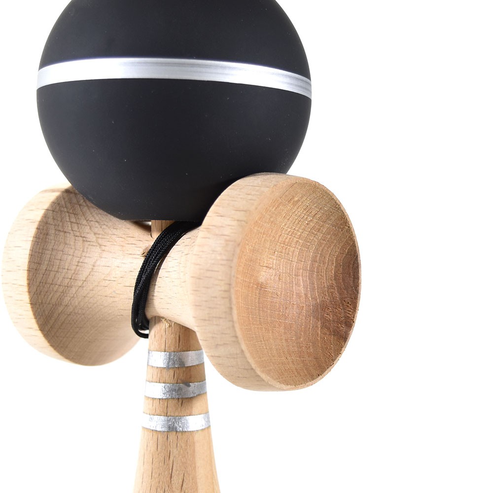 430 FTY KENDAMA けん玉 × LOOP コラボレーション けん玉 ブラック×シルバー リフレクターライン FTYKEN-004 メンズ