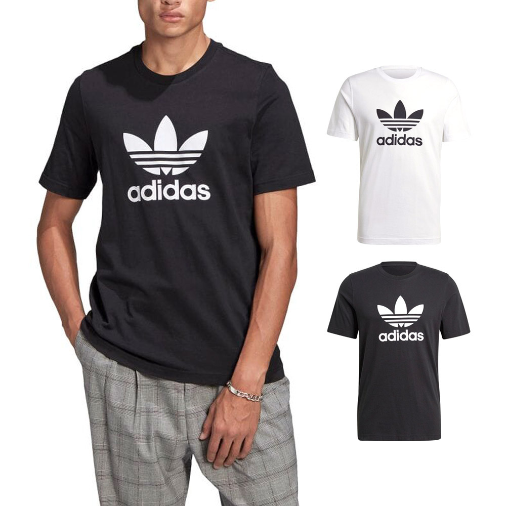 アディダス オリジナルス adidas originals Tシャツ アディカラー クラシック トレフォイル 半袖Tシャツ メンズ レディース ロゴ  ブランド 黒 白 GN3462 GN3463 :adidas-180806-2:レイダース - 通販 - Yahoo!ショッピング