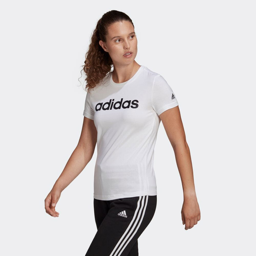 アディダス adidas Tシャツ ラウンジウェア エッセンシャルズ スリム ロゴ 半袖Tシャツ レディース ホワイト ブラック GL0768  GL0769 :adidas-220526-2:レイダース - 通販 - Yahoo!ショッピング