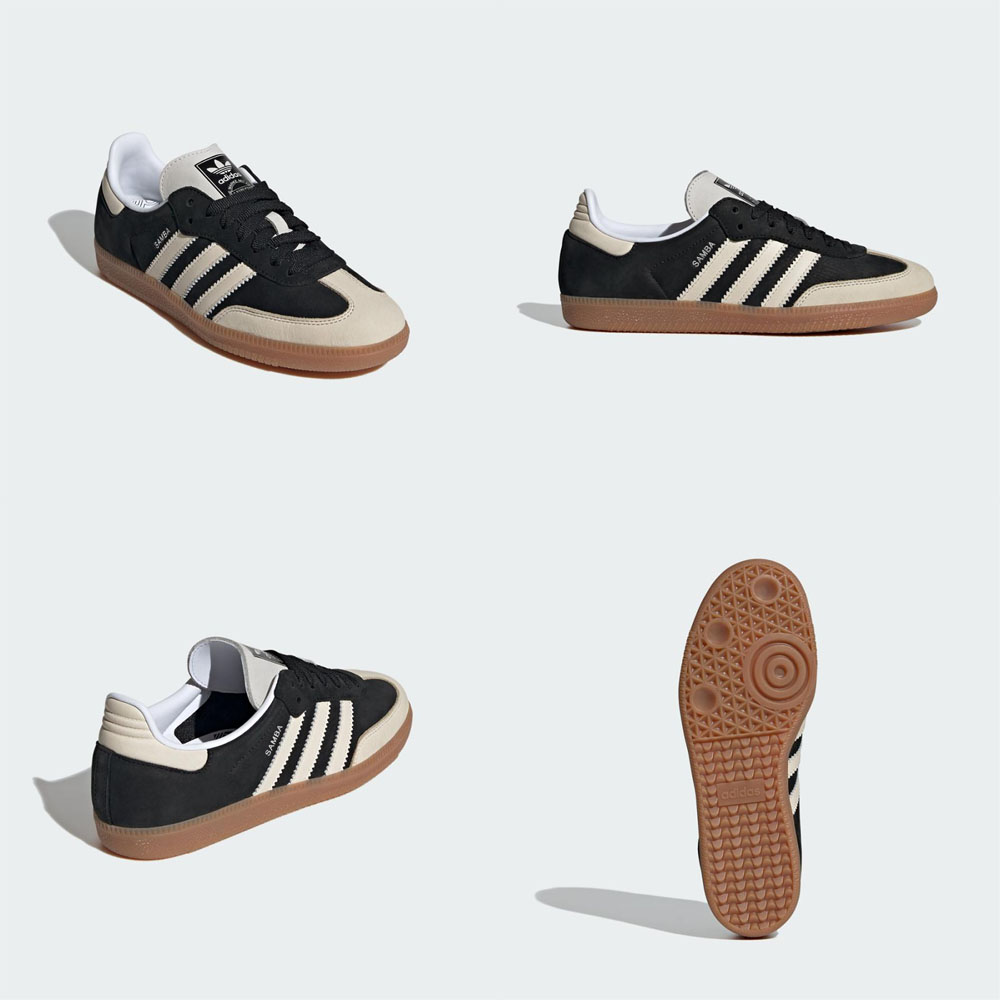 アディダス オリジナルス adidas originals レディース スニーカー サンバ オージー ダブリュー SAMBA OG W ローカット Tトゥシューズ ティートゥ 黒 白 銀 金 | SAMBA | 06