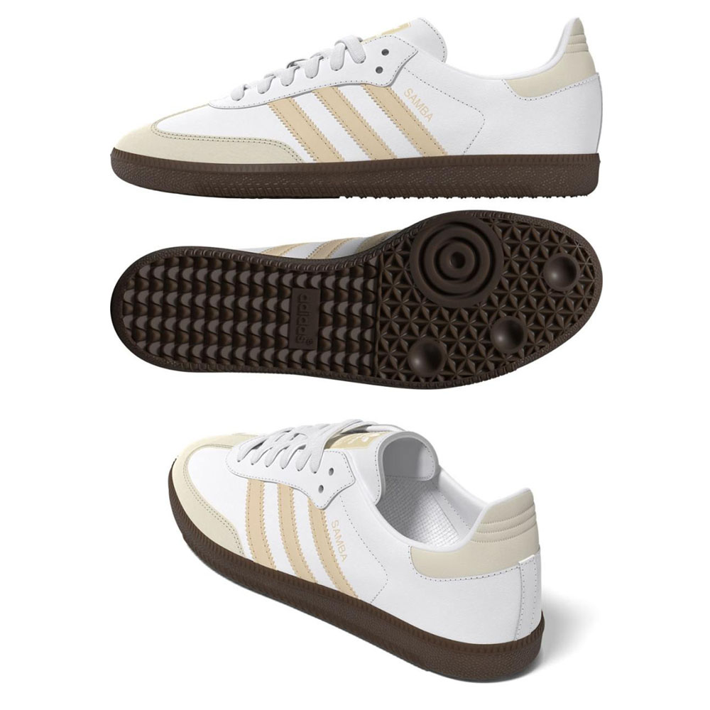 アディダス オリジナルス adidas originals レディース スニーカー サンバ オージー ダブリュー SAMBA OG W ローカット Tトゥシューズ ティートゥ 黒 白 銀 金 | SAMBA | 10