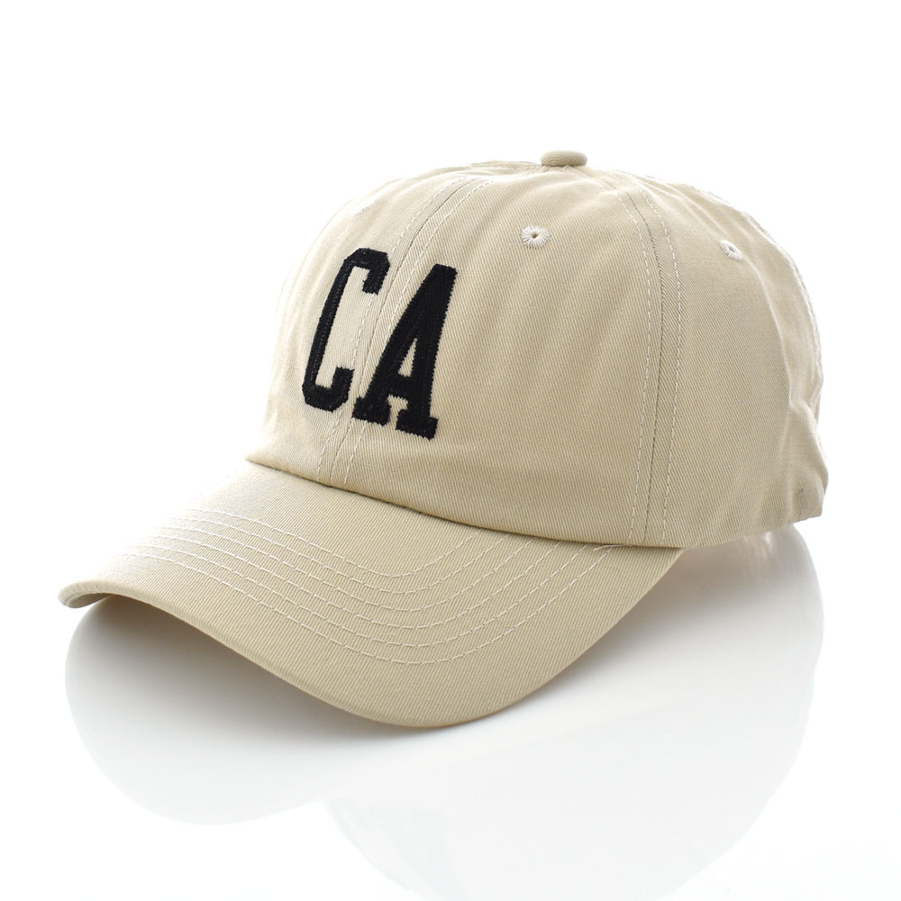 CREST 6パネル ベースボールキャップ 完売品goffa x キャップ 帽子 CAマーク 6パネル ベースボールキャップ ロー