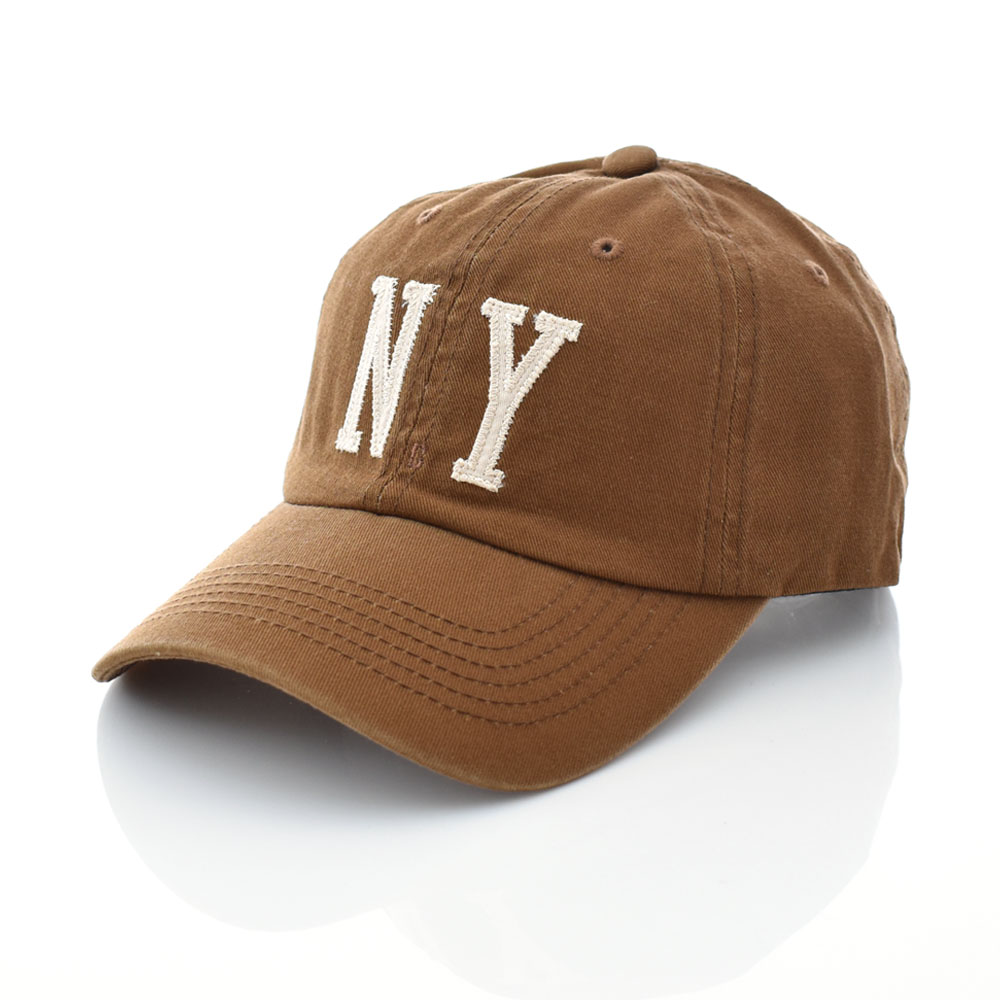 キャップ 帽子 NYマーク 6パネル ベースボールキャップ ローキャップ カーブドバイザー NEW YORK ニューヨーク 綿 メンズ レディース  サイズ調整可能