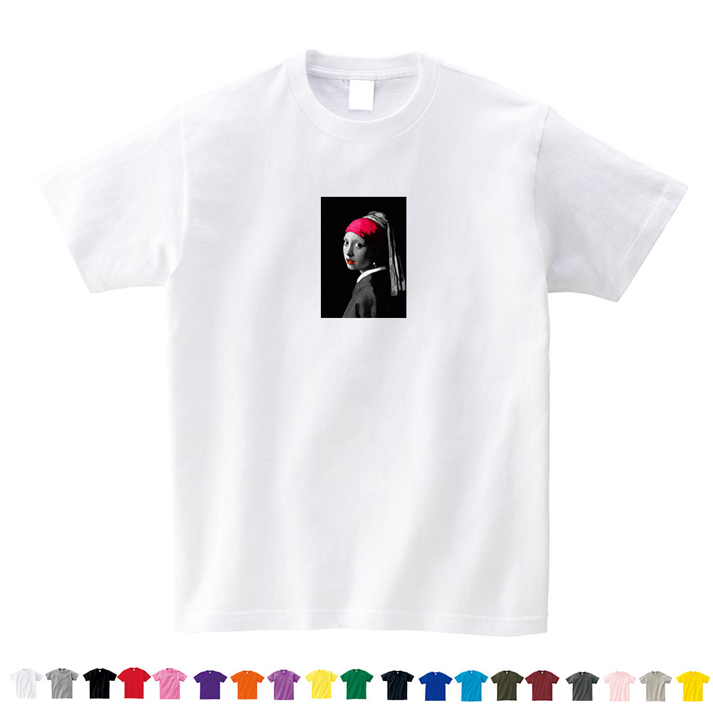 フェルメールの「真珠の耳飾りの少女」Tシャツ – HOUSE OF PICTURES