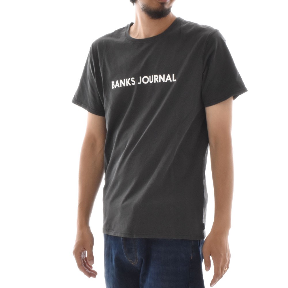 バンクス BANKS Tシャツ ロゴプリント ジャーナル BANKS JOURNAL 