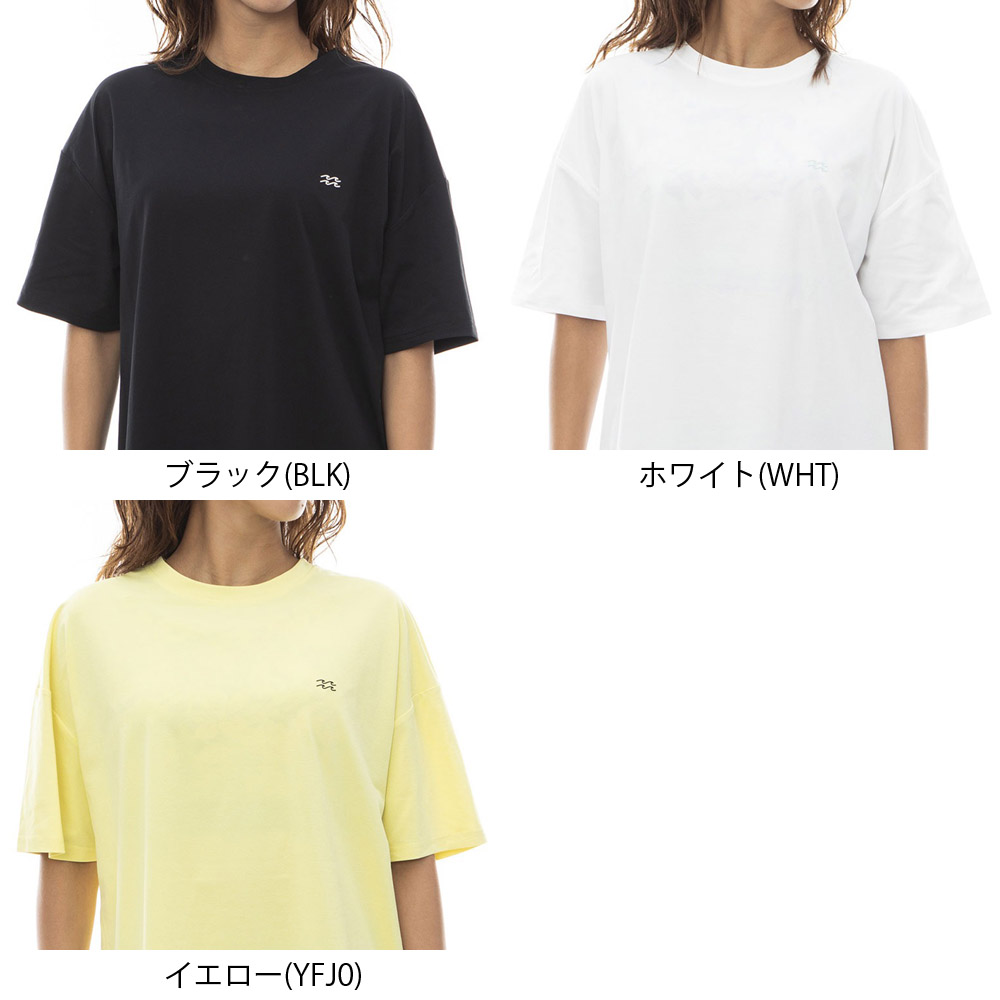 ビラボン BILLABONG レディース ラッシュガード Tシャツ LOGO S/S TEE RASH BE013864 UVプロテクション UPF50+ 紫外線対策 日焼け防止 プール 海 | BILLABONG | 04