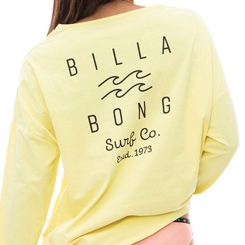 ビラボン BILLABONG レディース ラッシュガード ボートネック 長袖 Tシャツ LOGO L/S BOAT NECK TEE RASH BE013866 UPF50+ 紫外線対策 日焼け防止 プール 海｜raiders｜15