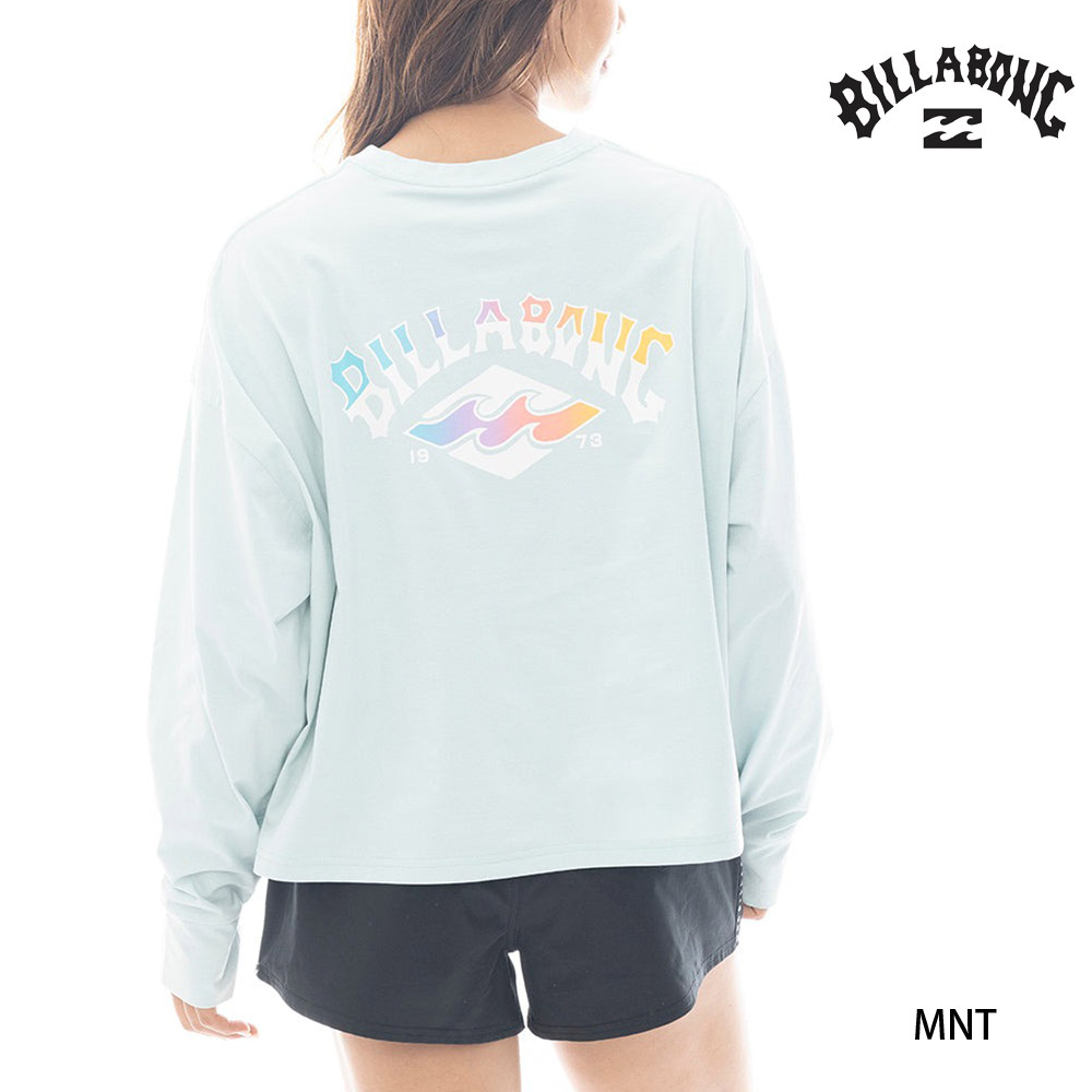 BILLABONG フラワープリント ラッシュガード M stradiy_bd013850