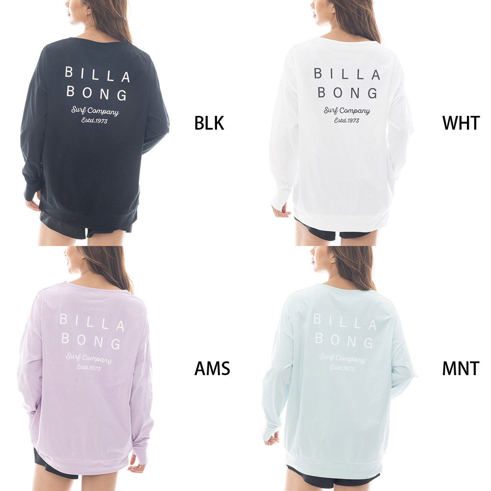 BILLABONG（ビラボン） レディース ラッシュガード 長袖 ボートネック
