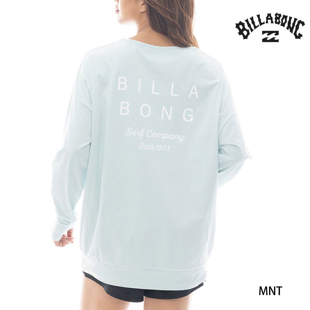 BILLABONG（ビラボン） レディース ラッシュガード 長袖 ボートネック