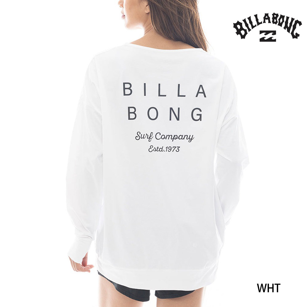BILLABONG（ビラボン） レディース ラッシュガード 長袖 ボートネック