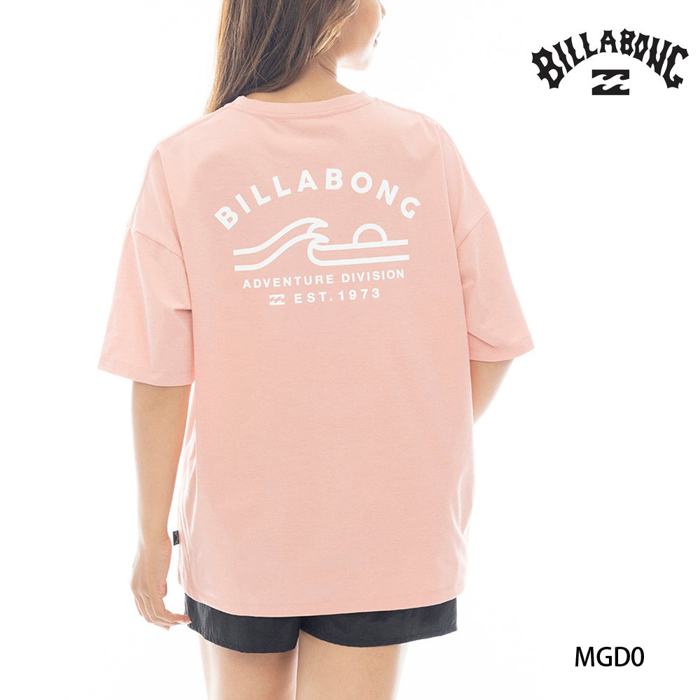 ビラボン BILLABONG レディース ラッシュガード ラッシュTシャツ ADIV