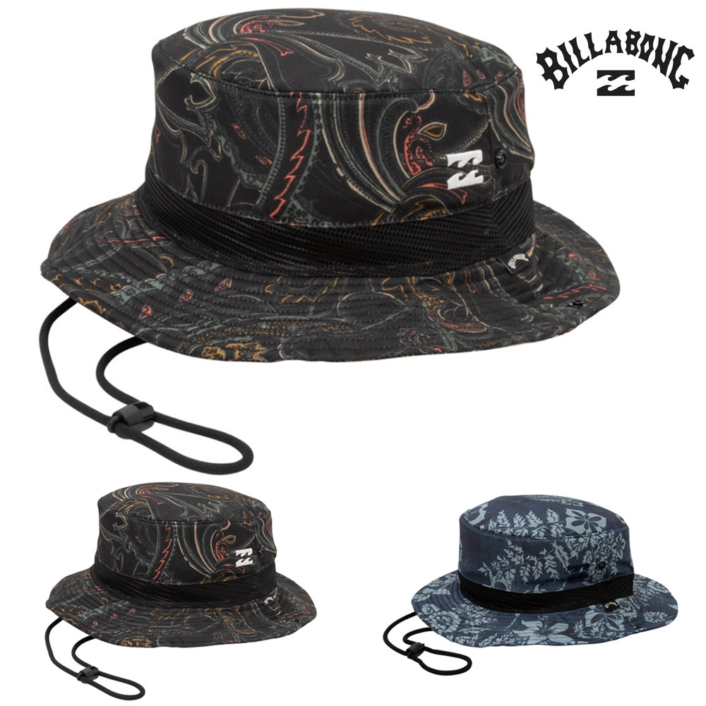 r{ BILLABONG T[tnbg Xq SURF HAT PRINT BF011913 Y fB[X p UPF50+ O΍ v[ C AEghA