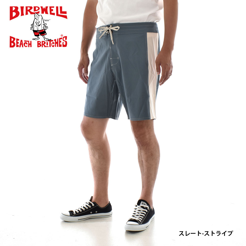 新品未使用　BIRDWELL BEACH BRITCHES サーフパンツ 控えめなデザイン。自然なタフさ。 新色アスファルトの300ボード