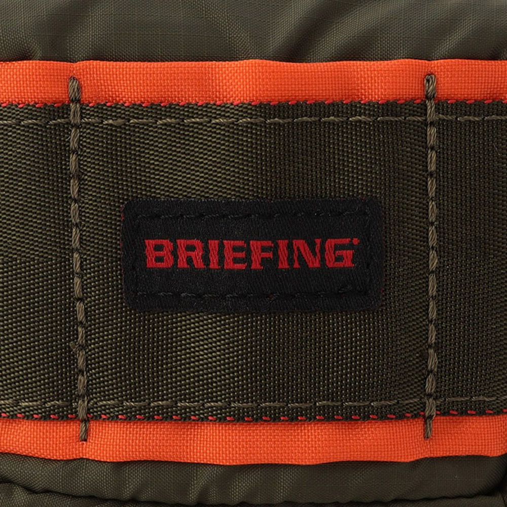 BRIEFING ブリーフィング ブラウン オレンジ ポーチ ガジェットケース BRIEFING ブリーフィング ポーチ ガジェットケース カーキ