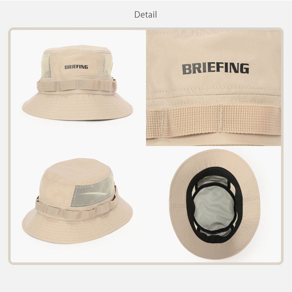 BRIEFING（ブリーフィング） 帽子 サイドメッシュ ブーニー ハット