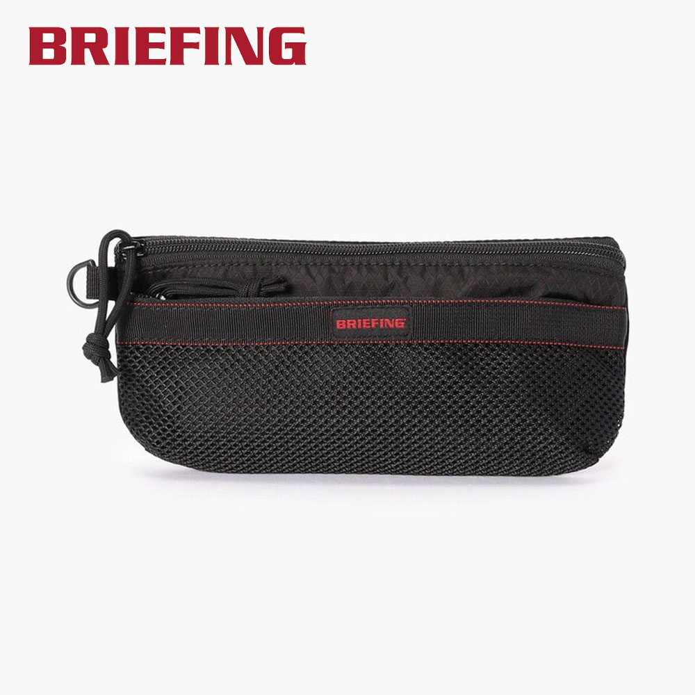 BRIEFING（ブリーフィング） ポーチ メッシュフラットポーチ S ロング