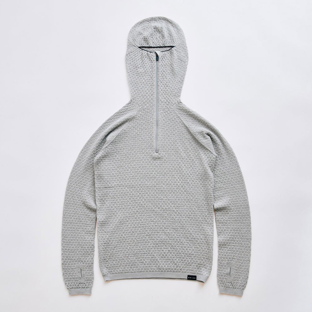 ブリング BRING ワンダーウェア シームレス ハーフジップ フーディ