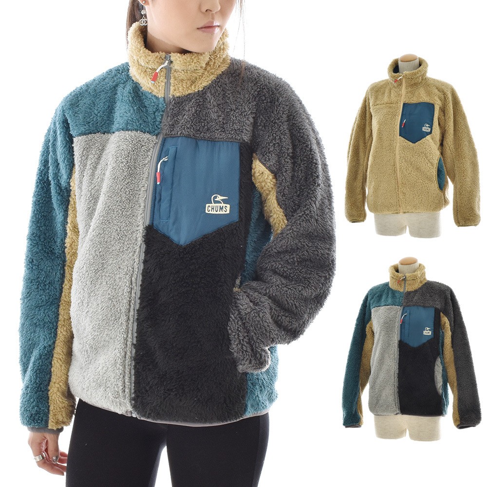 チャムス CHUMS フリース ジャケット チャムス ボンディング フリースジャケット ボアフリース レディース アウトドア Bonding  Fleece Jacket CH14-1242 :chums-200915-3:ステイブルーセレクトショップ - 通販 - Yahoo!ショッピング