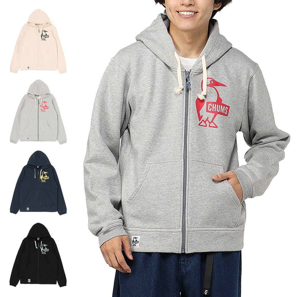 CHUMS（チャムス） ブービーロゴジップパーカー Booby Logo Zip Parka