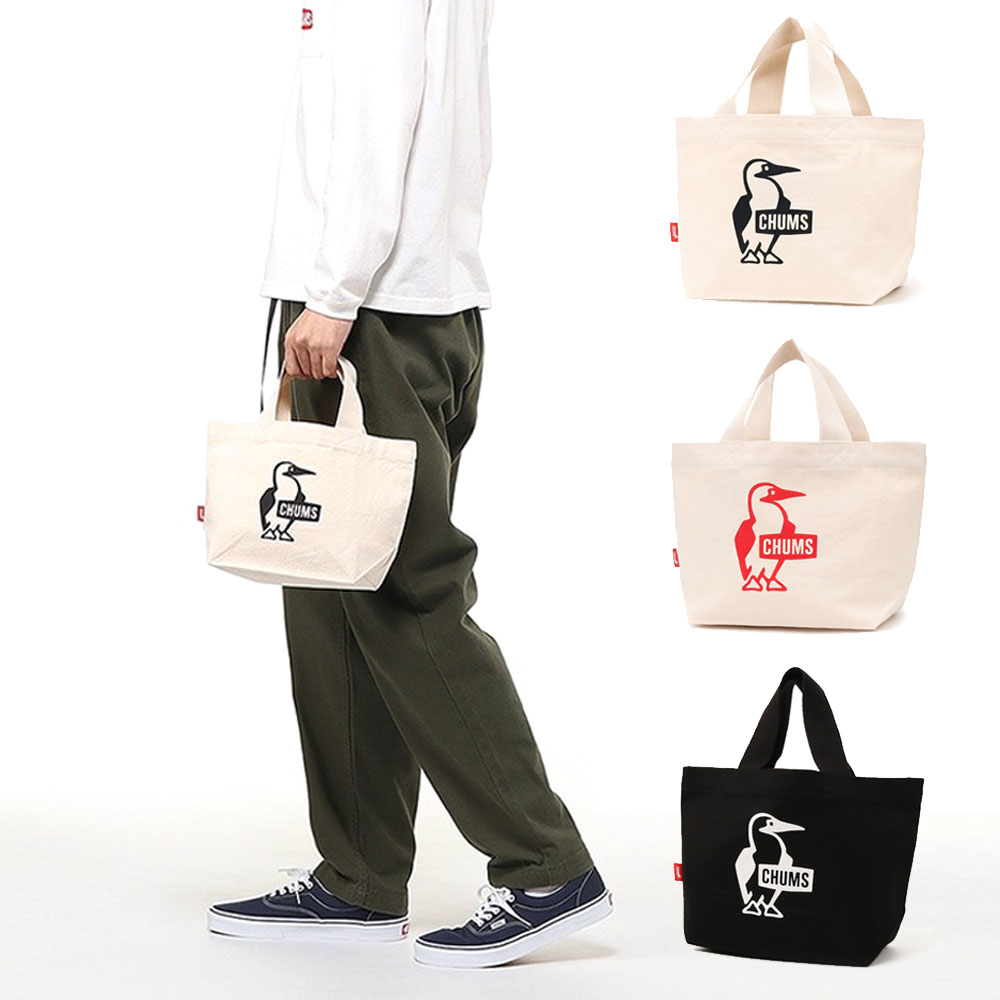 �`�����X CHUMS �o�b�O �u�[�r�[ �~�j�L�����o�X�g�[�g Booby Mini Canvas Tote CH60-3496 �����Y ���f�B�[�X �����`�o�b�O
