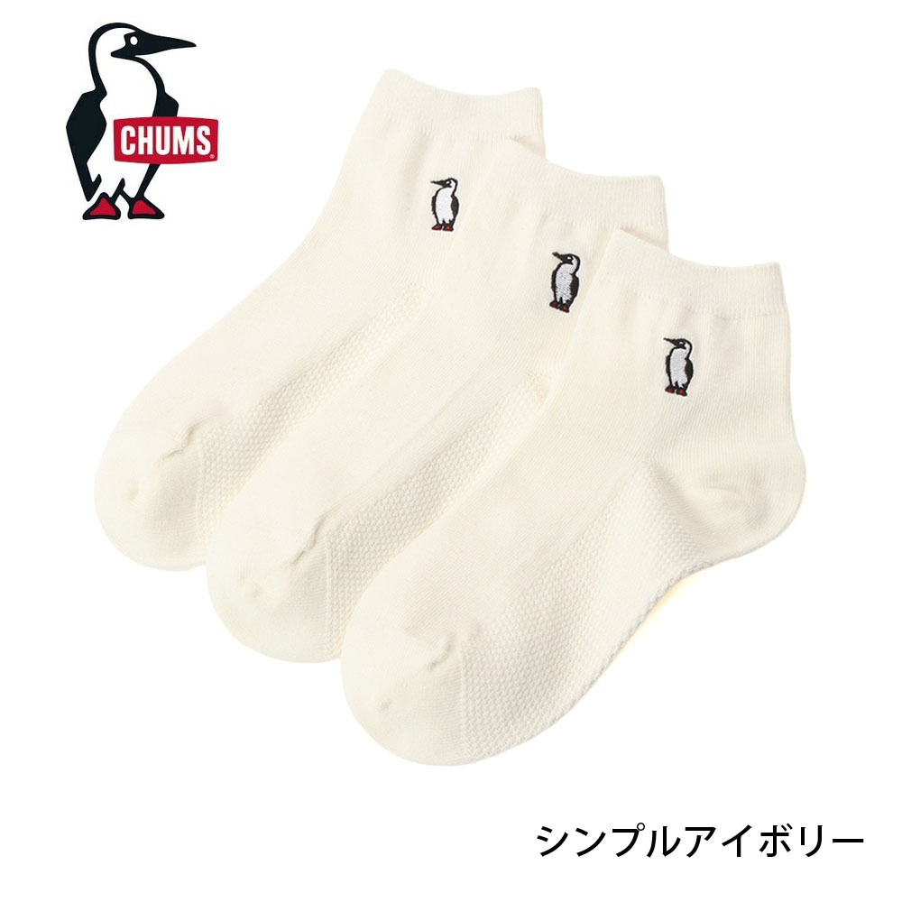 CHUMS（チャムス） ソックス 靴下 3P クルーソックス 3P Crew Socks