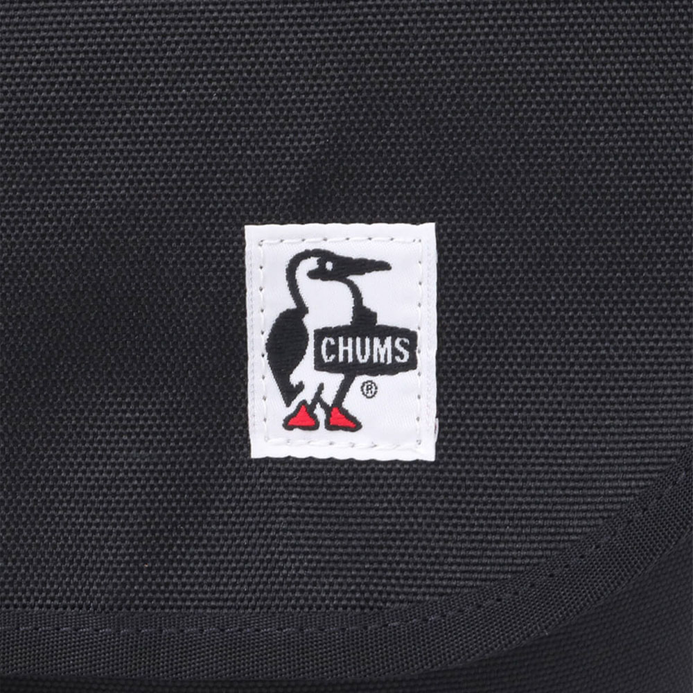 チャムス CHUMS バッグ リサイクルチャムスミニメッセンジャーバッグ Recycle CHUMS Mini Messenger Bag CH60-3725 メンズ レディース ショルダーバッグ 黒｜raiders｜12