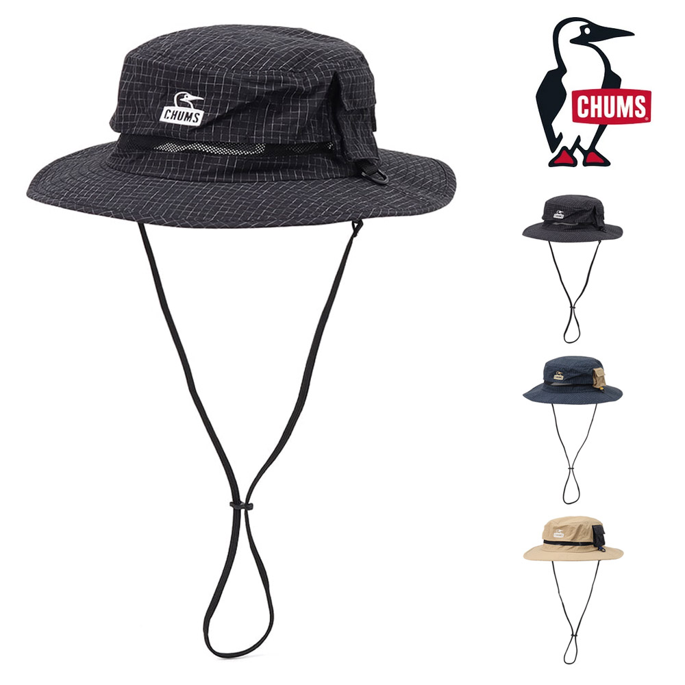 チャムス CHUMS 帽子 アンチバグハット Anti-Bug Hat CH05-1409 メンズ レディース サファリハット バケットハット 虫よけ 遮光 UVカット 紫外線カット バケハ | CHUMS