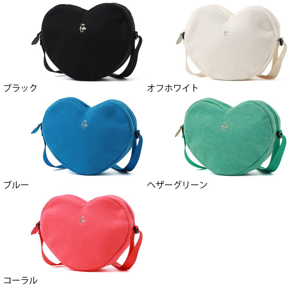 CHUMS チャムス バッグ チャムスハートショルダーバッグ