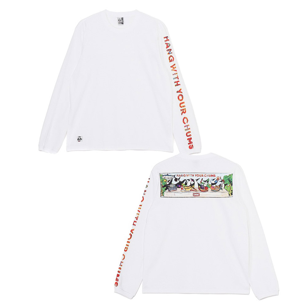 チャムス CHUMS Tシャツ アンチバグブレックファーストロングスリーブTシャツ Anti-Bug Breakfast L/S T-Shirt CH01-2506 メンズ レディース 長袖tシャツ ロンt | CHUMS | 06
