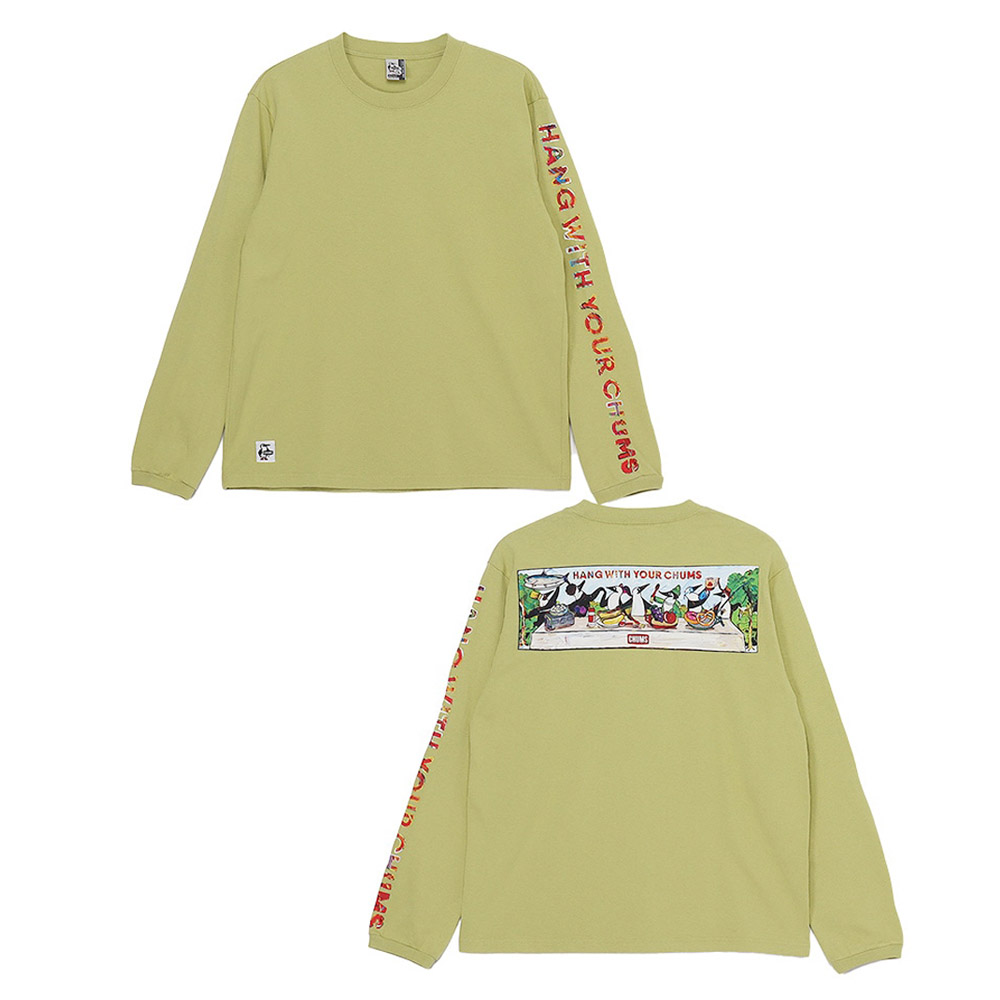 チャムス CHUMS Tシャツ アンチバグブレックファーストロングスリーブTシャツ Anti-Bug Breakfast L/S T-Shirt CH01-2506 メンズ レディース 長袖tシャツ ロンt | CHUMS | 07